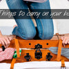 Things to carry on your bag this summer