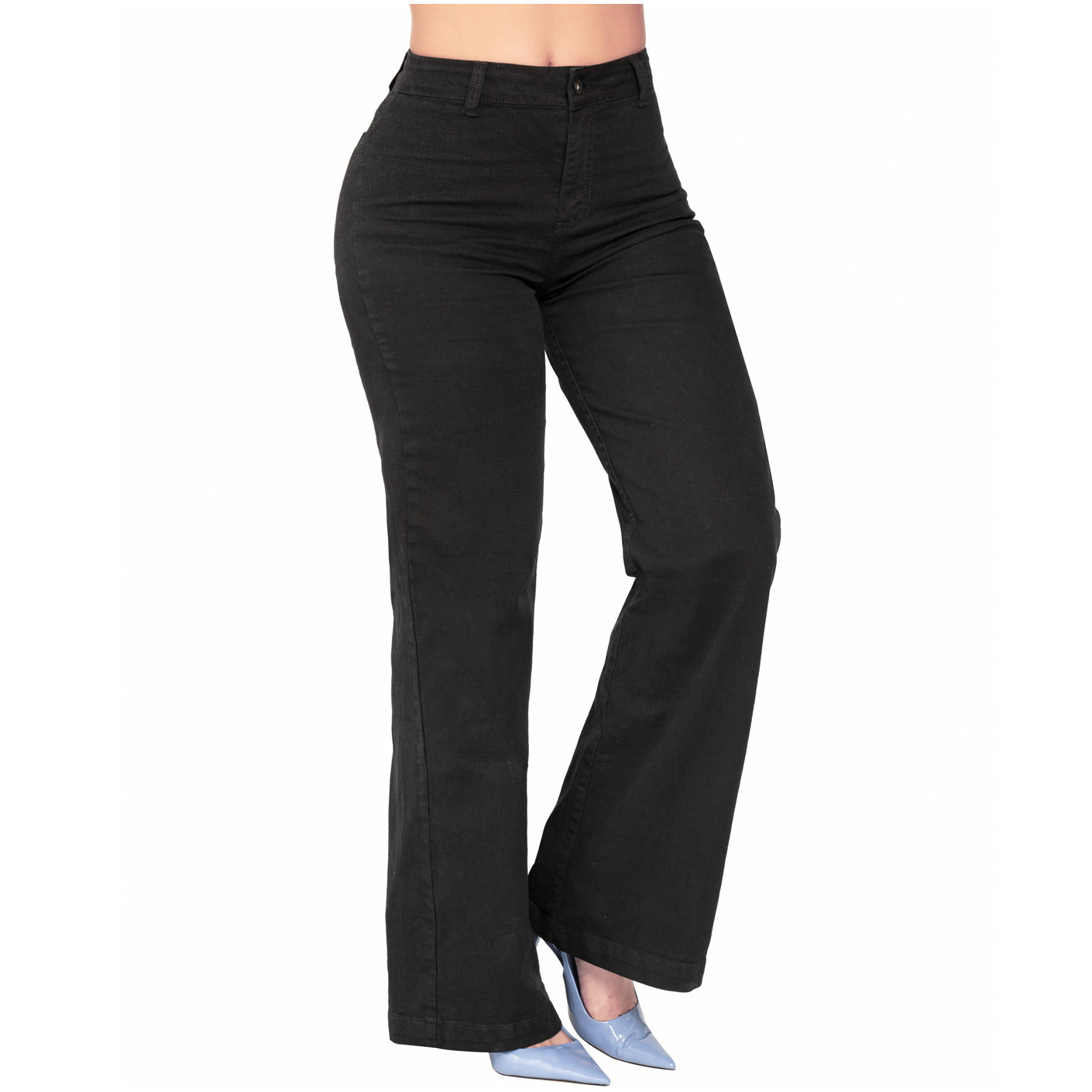 high-waisted-white-straight-leg-jeans-for-women-lowla-242455-black