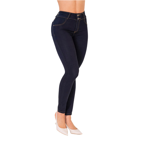 LOWLA 212601 | Bum Lift Skinny Colombian Jeans with Removable Pads