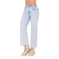 LOWLA 212726 | High Rise Wide Leg Bootcut Colombian Jeans with Removable Pads