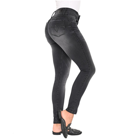 LOWLA 212141 | High Waisted Colombian Skinny Jeans for Women