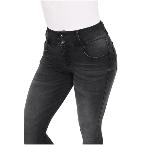 LOWLA 212141 | High Waisted Colombian Skinny Jeans for Women