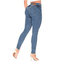 LOWLA 217988 | Jeans Colombianos Skinny con Almohadillas Removibles