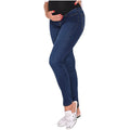 LOWLA 219898 | Maternity Skinny Jeans with Baby Bump Elastic Band